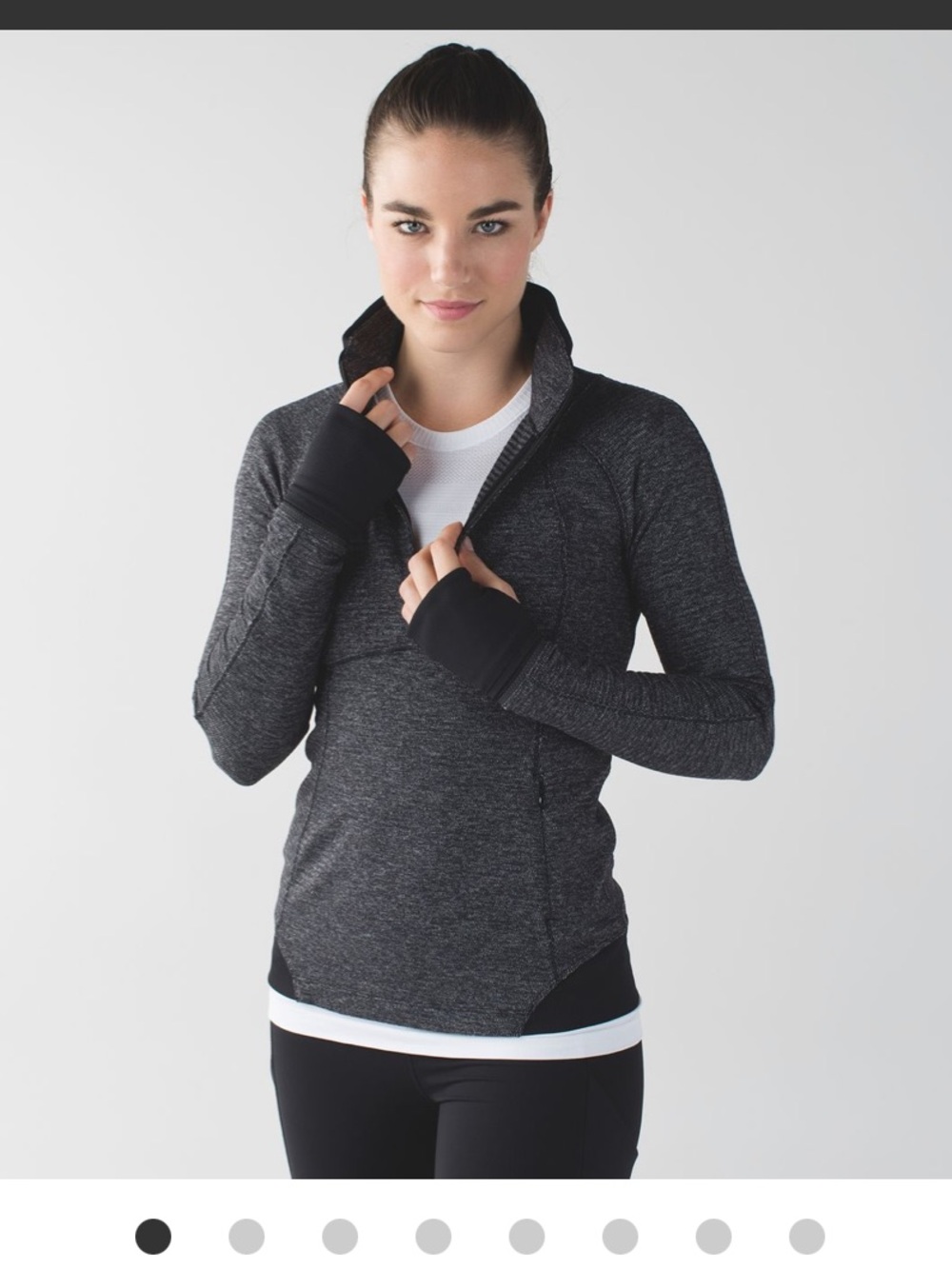 Lululemon Runderful 1/2 Zip
Mini Check Pique Black Heathered Black / Black